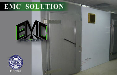 Βιομηχανικές ηλεκτρικές/χειρωνακτικές πόρτες προστατευτικών καλυμμάτων RF για το ανηχοειδές δωμάτιο αιθουσών/προστατευτικών καλυμμάτων